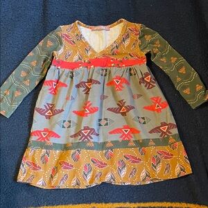 Jelly The Pug tribal collection tribal abbey knit dress